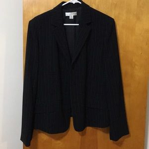 Casual Corner Pinstripe 3 piece suit
